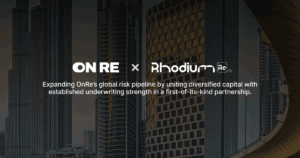 OnRe Delegates $150M to Middle East MGA Partner Rhodium Re to Expand Global Underwriting Distribution for ONyc